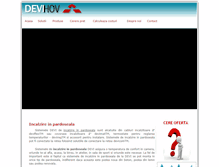 Tablet Screenshot of devihov.ro